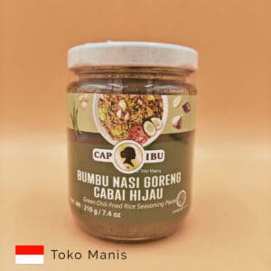 CAP IBU Bumbu Nasi Goreng Cabai Hijau 210 g (CAP IBU Green Chili Fried Rice Seasoning 210 g)