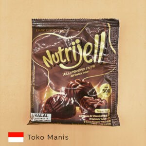 NUTRIJELL Jelly Powder Coklat Hitam 30 g(Dark Chocolate)