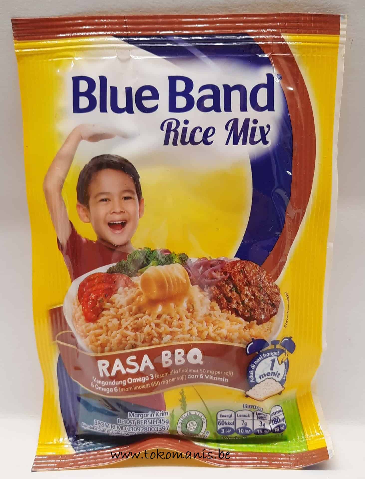 Blueband Rice Mix BBQ Flavor 45 gr