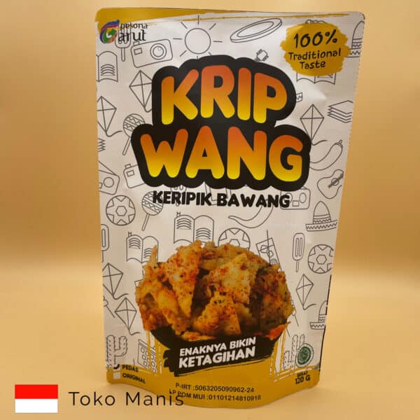 AVIZA KRIPWANG Keripik Bawang 120 g (KRIPWANG Onion Crackers 120 g)