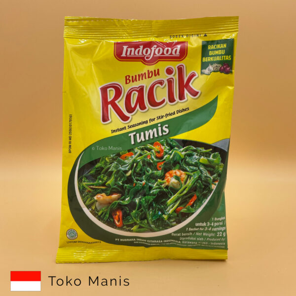 INDOFOOD RACIK Tumis 22 g (INDOFOOD RACIK Vegetable Stir Fry Seasoning 22 g) * Bumbu Kering