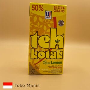 ULTRA Kotak Tea Lemon 200 ml (ULTRA Teh Kotak Rasa Lemon 200 ml)