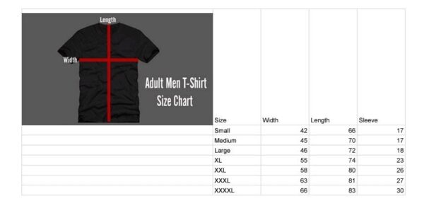 Adult T-shirt Men with Wonderful Indonesia Image Size S, M, L, XL, 2XL,3XL,4XL - Image 2