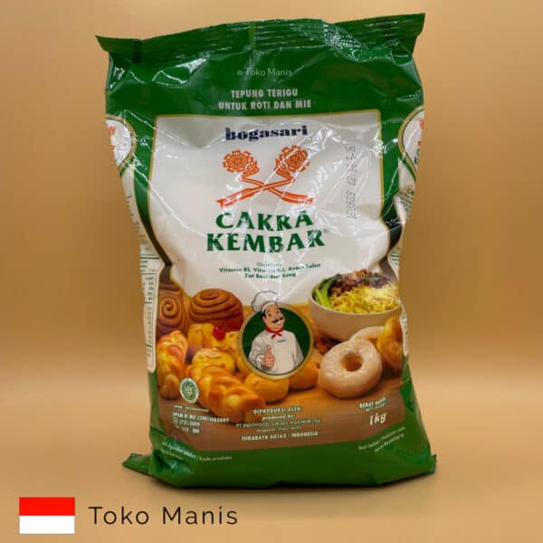 BOGASARI Tepung Cakra Kembar 1 kg (BOGASARI Cakra Kembar Flour 1 kg)