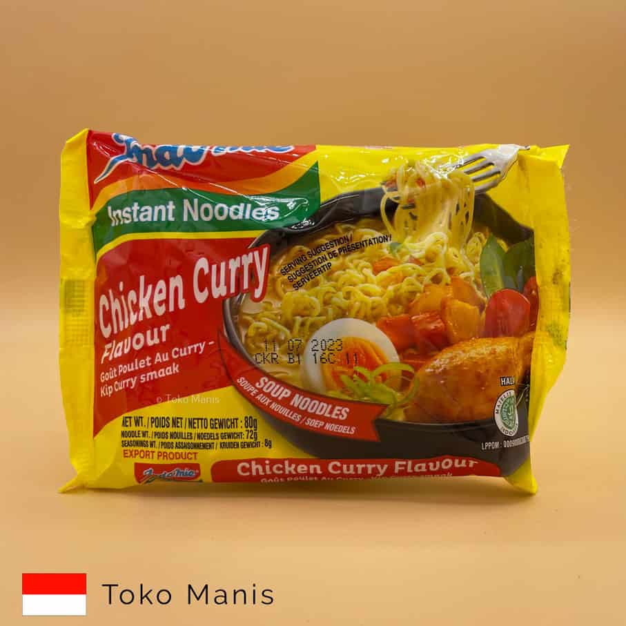 INDOMIE Chicken Curry 80 gr (INDOMIE Kari Ayam 80 gr) - Toko