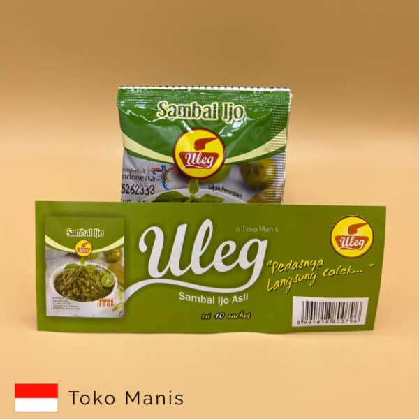 FINNA ULEG Sambal Ijo 10 sachet@18 gr