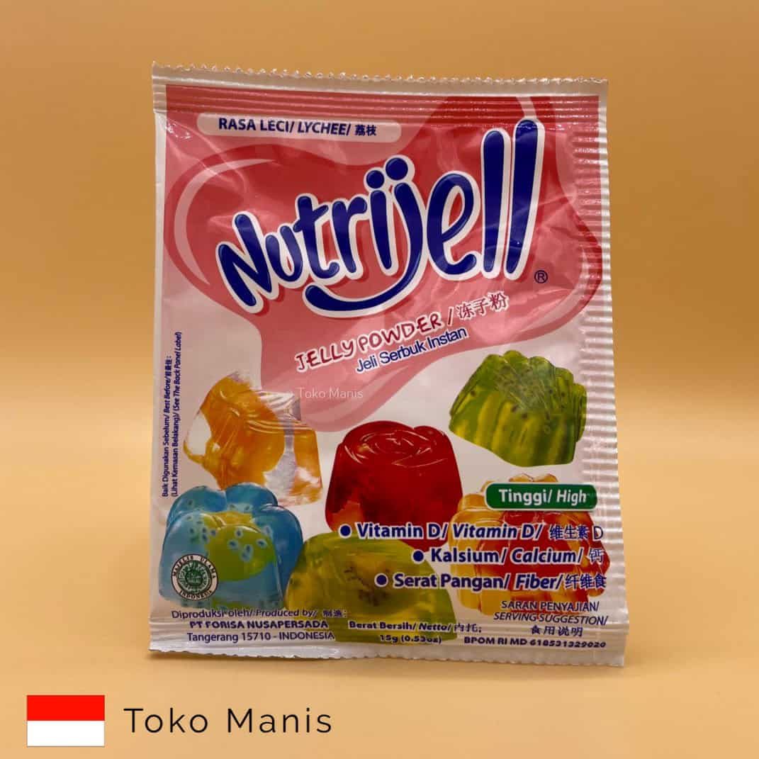 NUTRIJELL Jelly Powder Leci 15 g (Lychee)