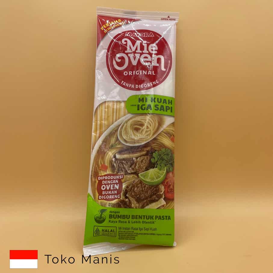 MAYORA MIE OVEN Original Kuah Rasa Iga Sapi 78 gr