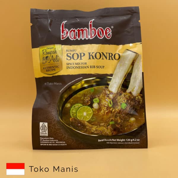 BAMBOE Spice Mix For Indonesian Rib Soup (Bumbu Sop Konro) 120 gr