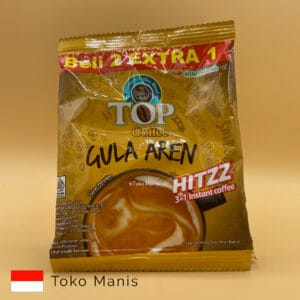 TOP Kopi Gula Aren 10 Sachet + 5 Sachet@22 g