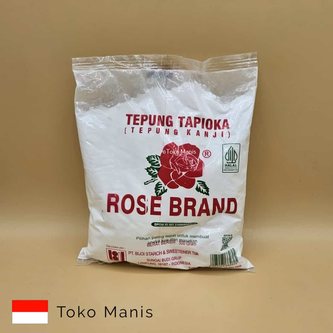 ROSE BRAND Tepung Tapioka 500 g(ROSE BRAND Tapioca Flour 500 g)