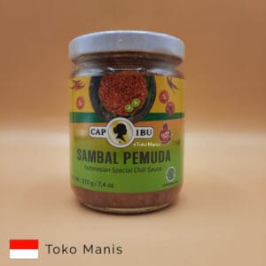 CAP IBU Sambal Pemuda Extra Hot 210 g (CAP IBU Indonesian Special Chili Sauce 210 g)